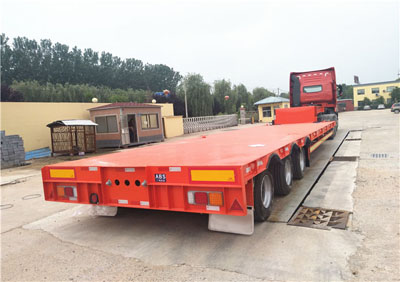 13.75m air suspension low plate