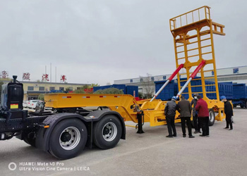 Multifunctional dump semitrailer